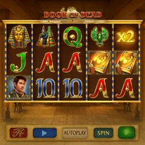 BillyBets - Book of Dead Spilleautomat - Play'n Go
